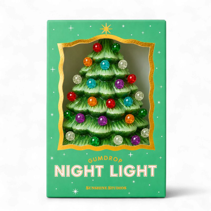 Gumdrop Tree Night Light | Green