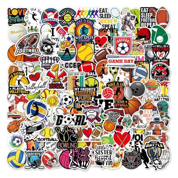Sports Vinyl Waterproof Stickers