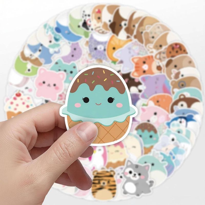 Vinyl Kawaii Animal Stickers
