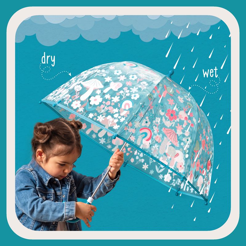 Clear Color Changing Umbrella