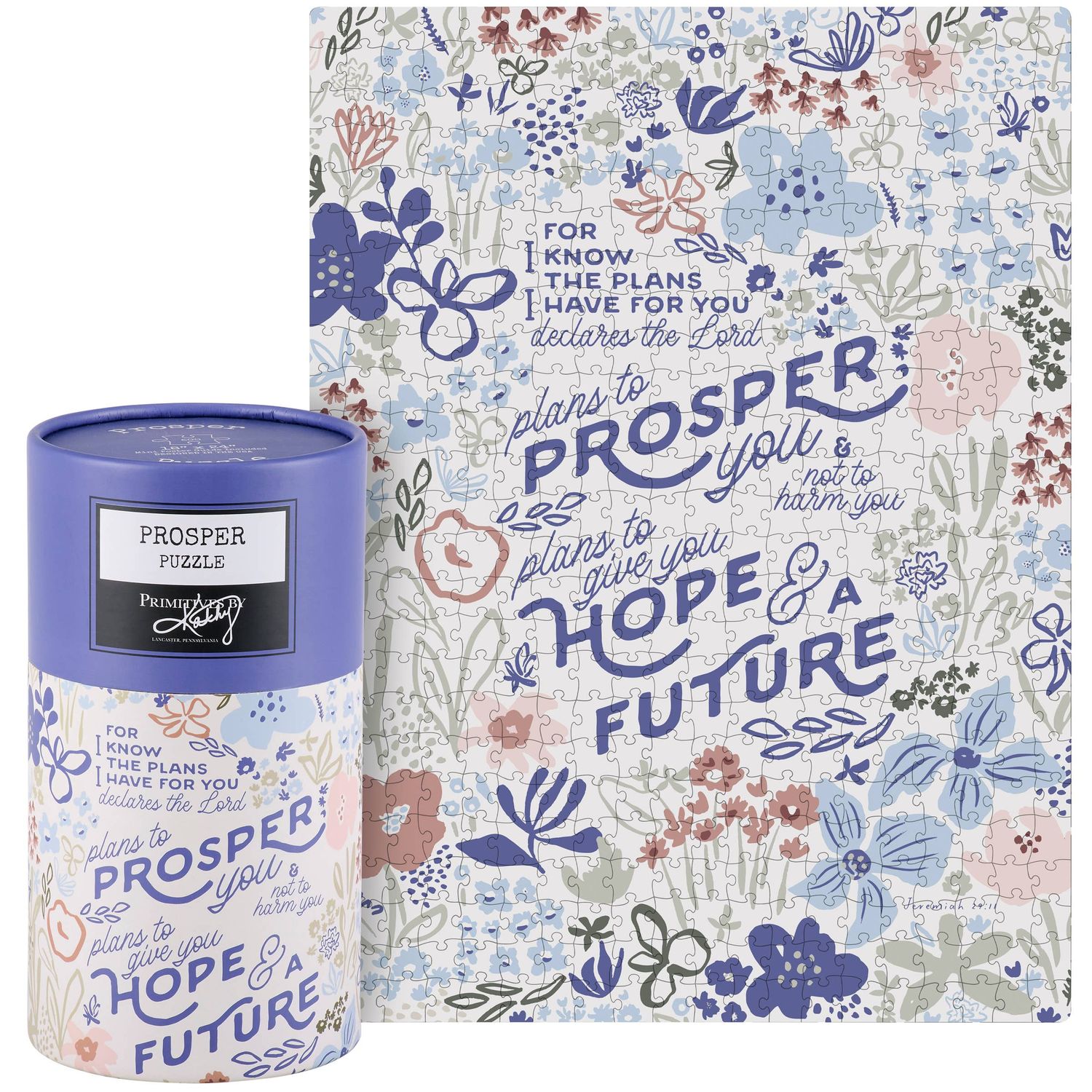 500 Piece Puzzle - Plans To Prosper You Puzzle