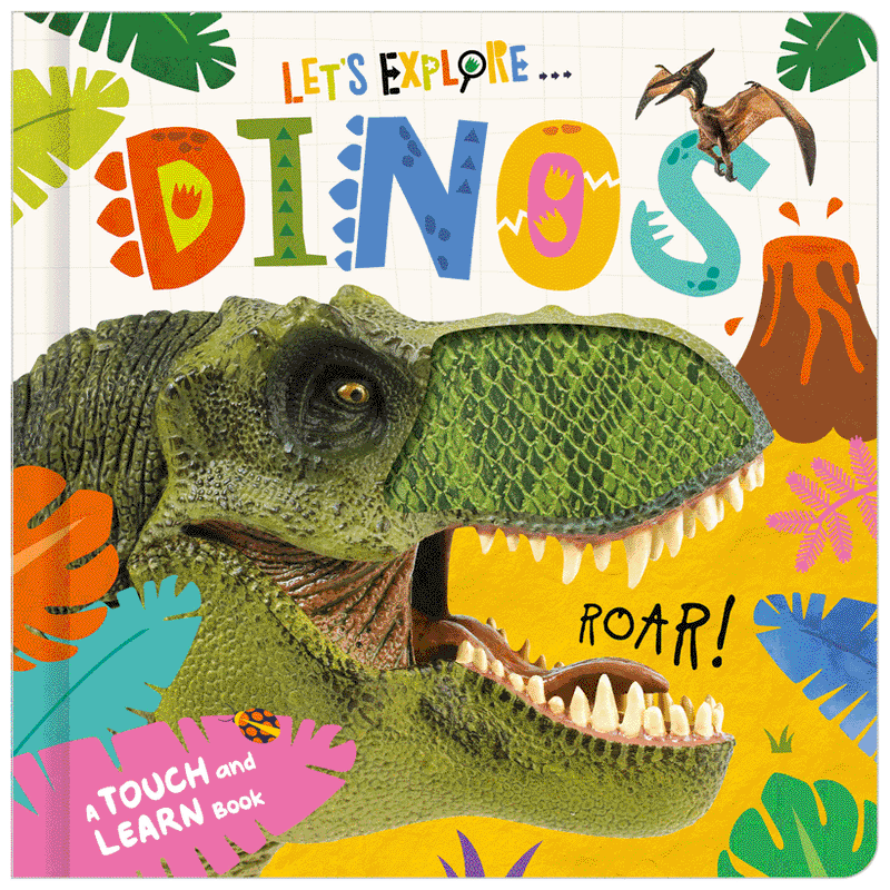 Board Book Let's Explore... Dinos