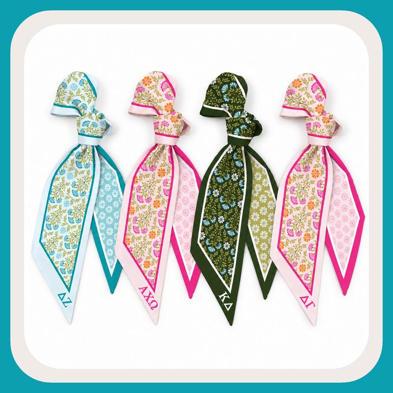 Sorority Twirl &amp; Tie Scarf Accessory