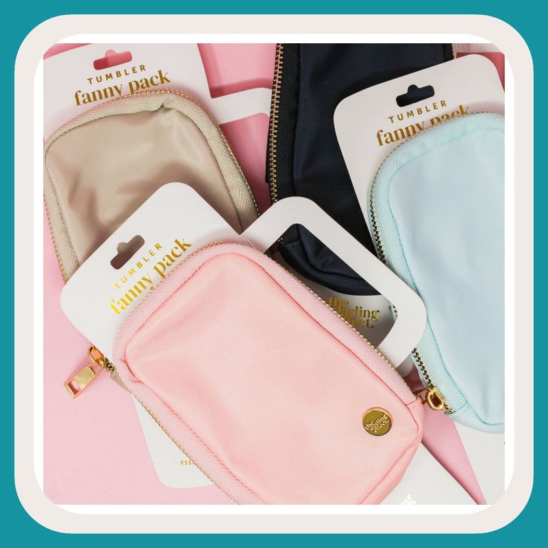 Tumbler Fanny Pack - Dusty Blush
