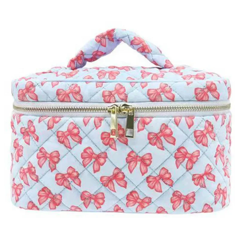 Vivid Bow Vanity Bag