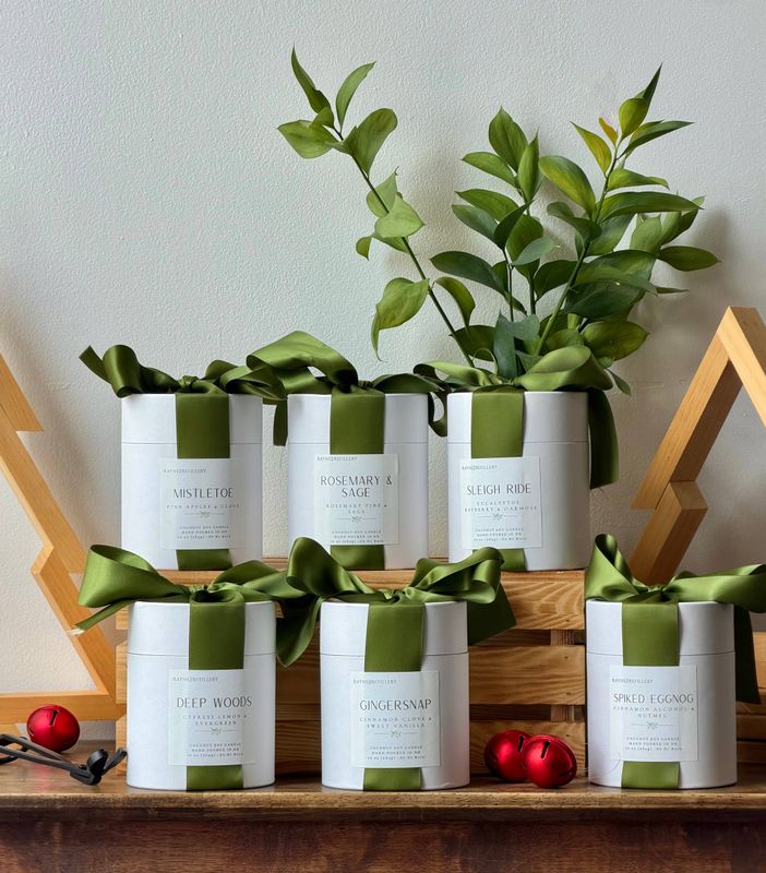 Christmas Candle Collection - Coconut Soy Wax Candle_Copy