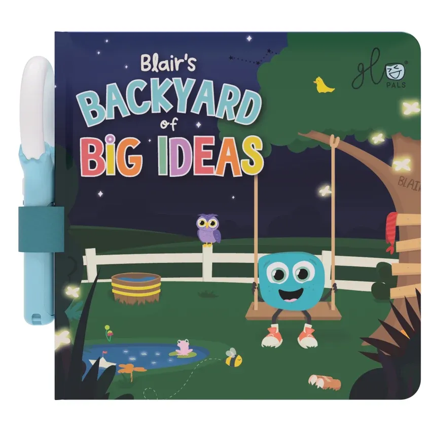 Glo Pals Light-Up Book - Blair / Backyard, Character: Blair