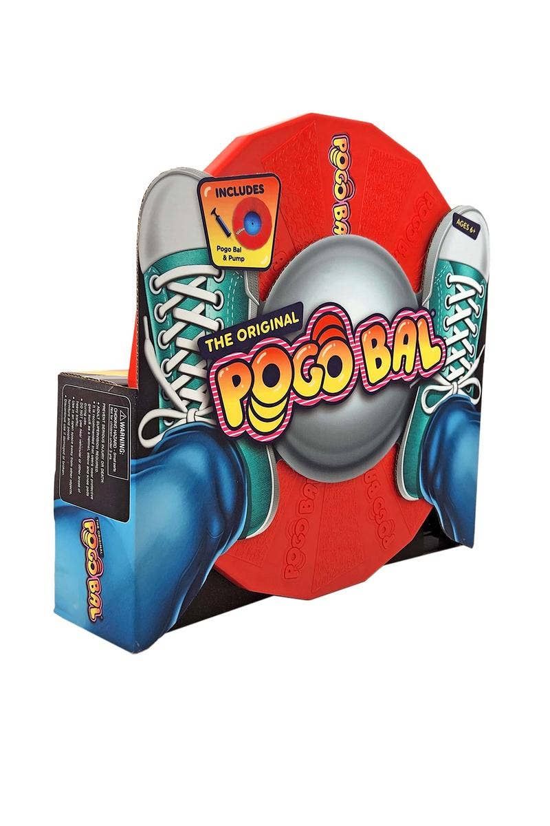 The Original Pogo Bal Retro Red with Pump