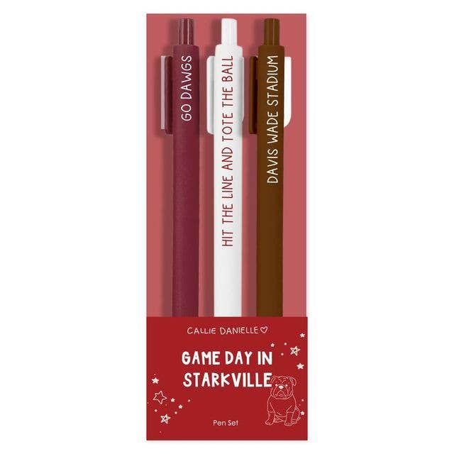 Starkville Football Game Day Pen Set