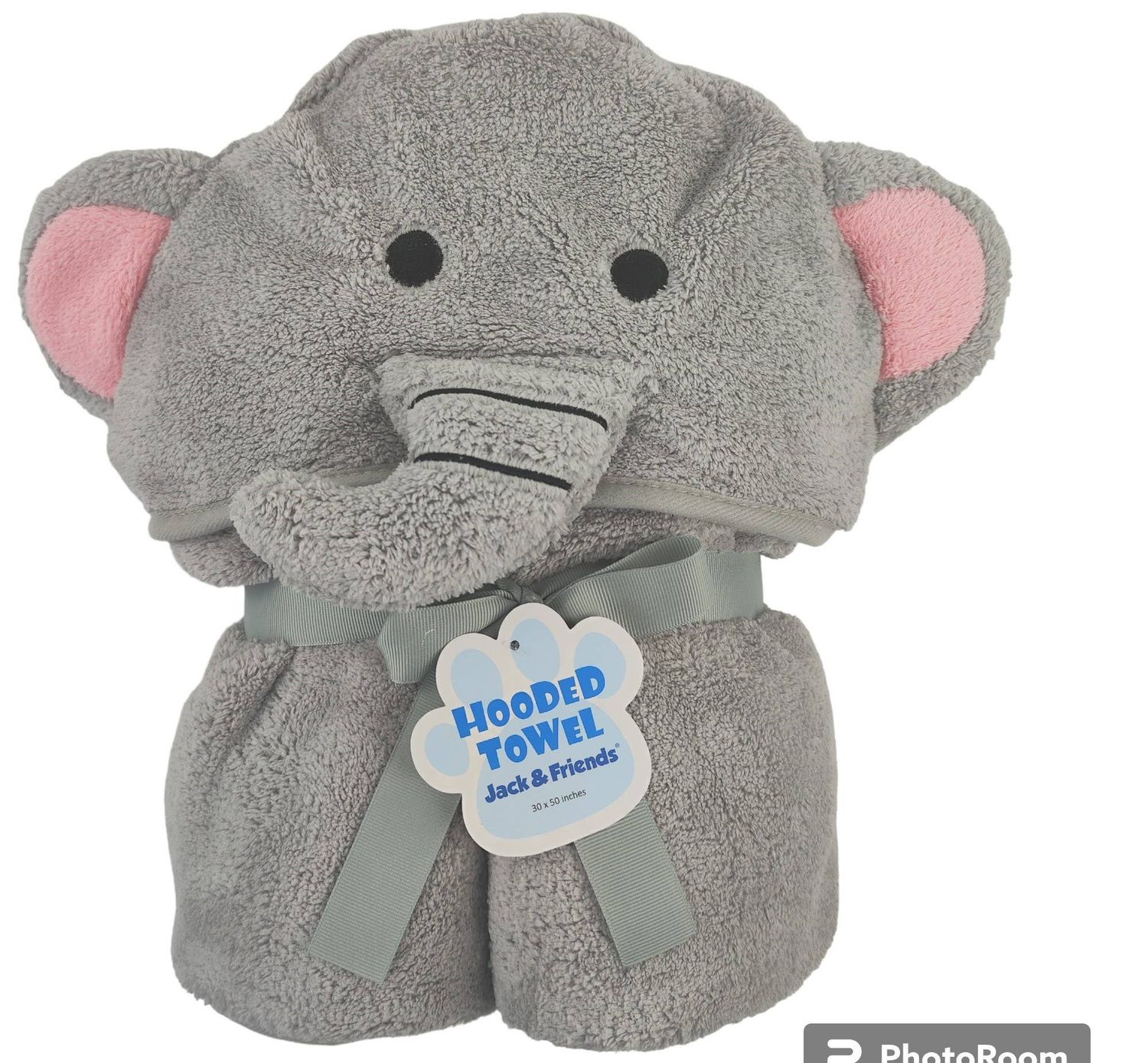 Elephant Hooded Blanket / Towel, Animal: Elephant
