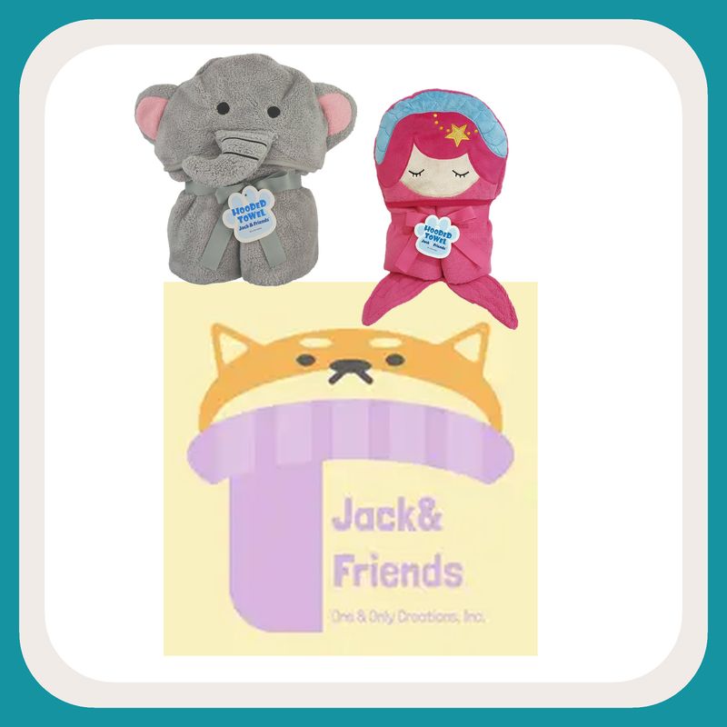 Elephant Hooded Blanket / Towel