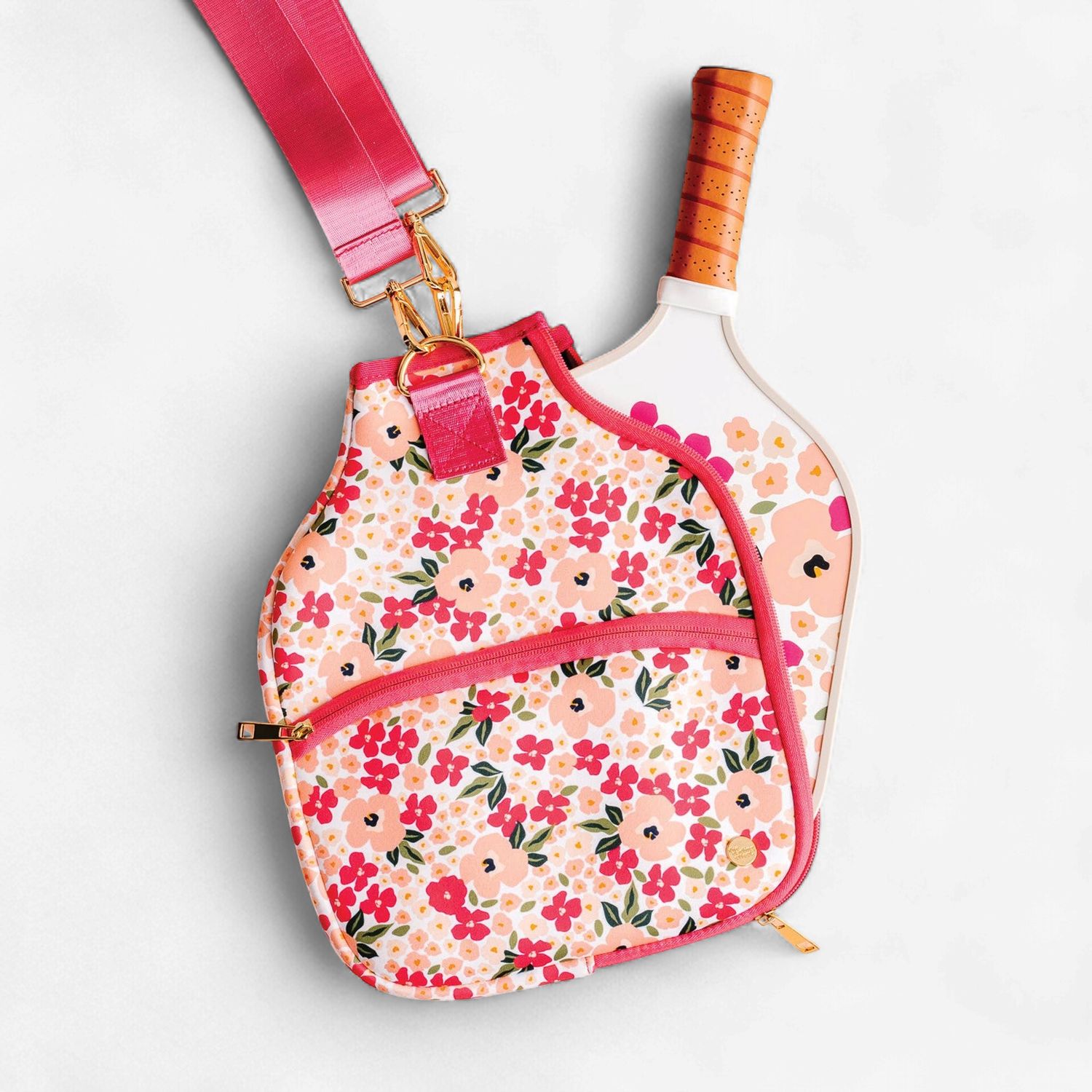 Pickleball Paddle Case - Lively Flora
