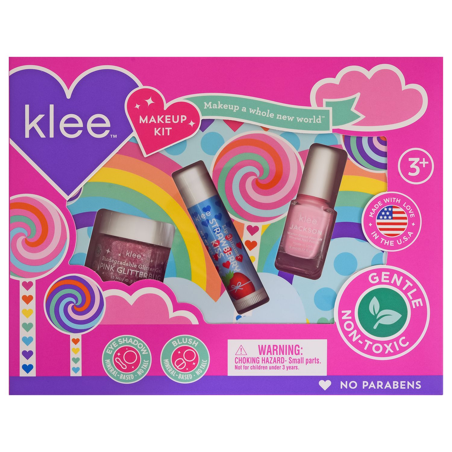 NEW!! Spinning Pink - Pinwheel Love Makeup Kit, Color: Spinning Pink