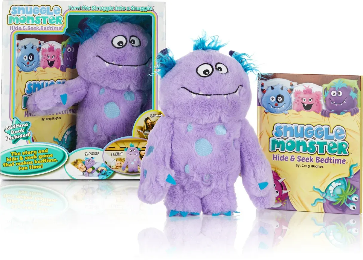 Snuggle Monster Hide &amp; Seek Bedtime Purple Monste