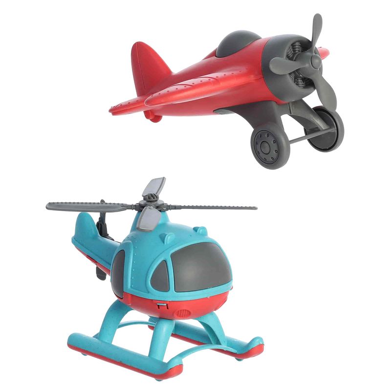 Plane and Helicopter
