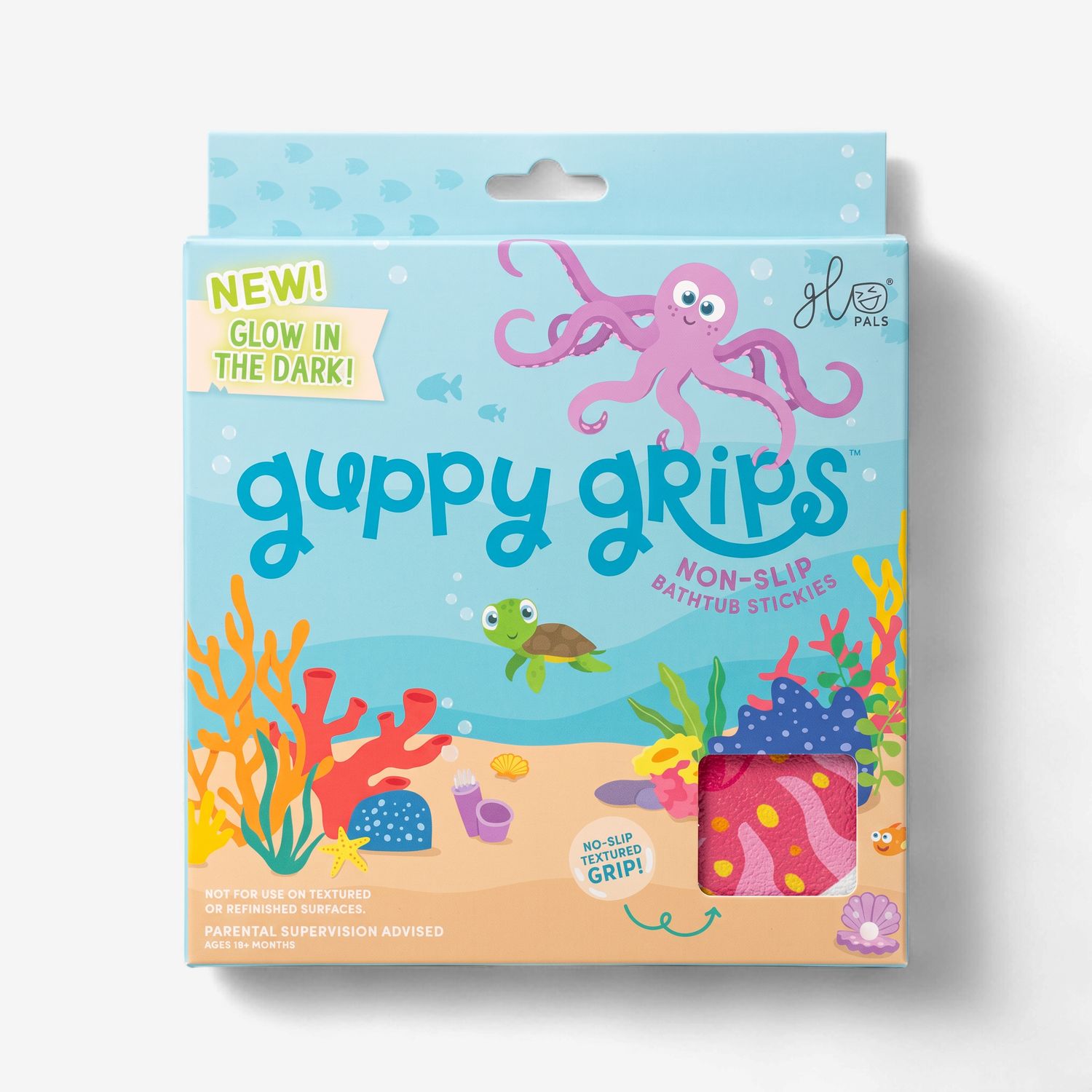 Glo Pals Guppy Grips - Glow in the Dark