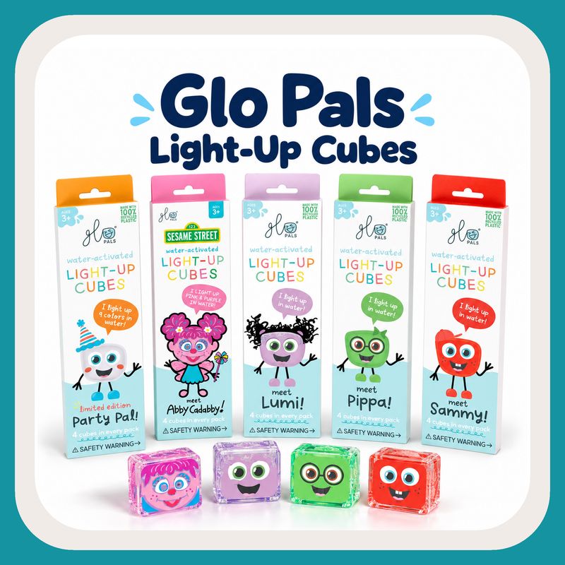 Glo Pals Light Up Cubes