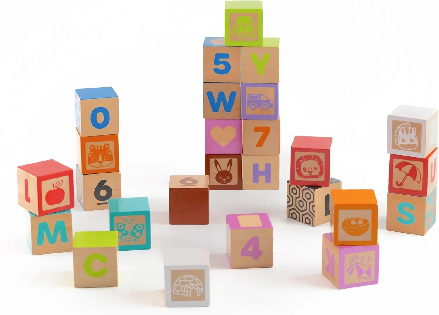 Wooden ABC Block Set