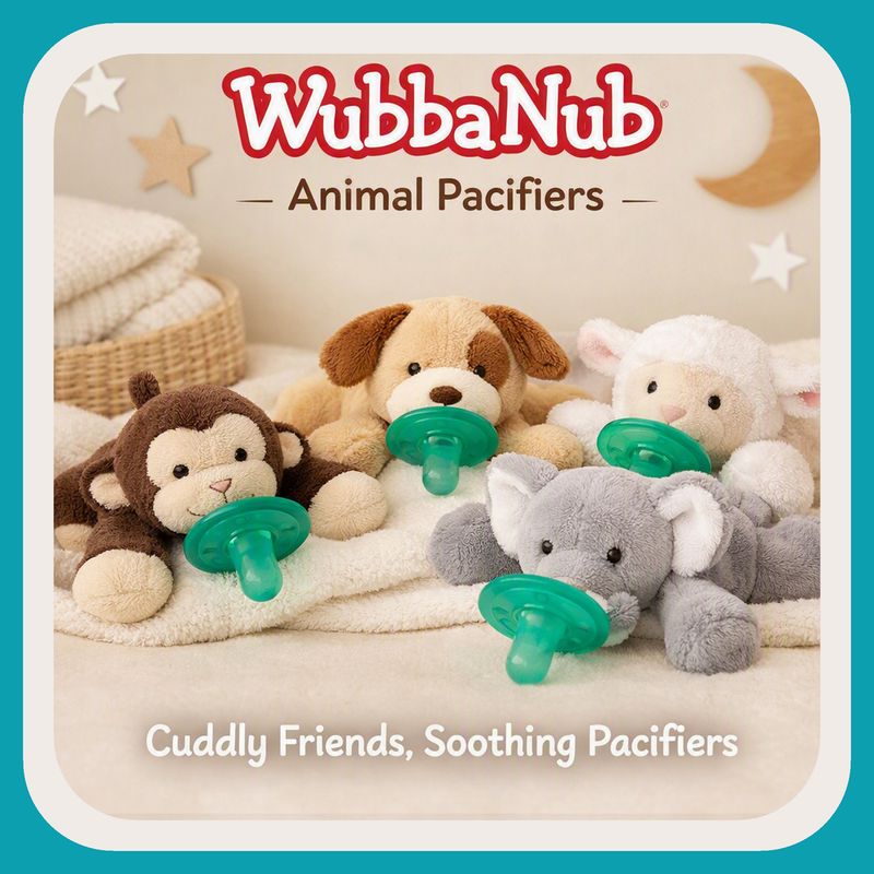 WubbaNub Pacifier Plush Friend
