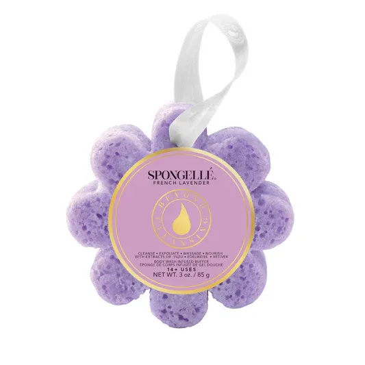 Body Wash Infused Buffer – Wild Flower Collection, Scent: French Lavendar