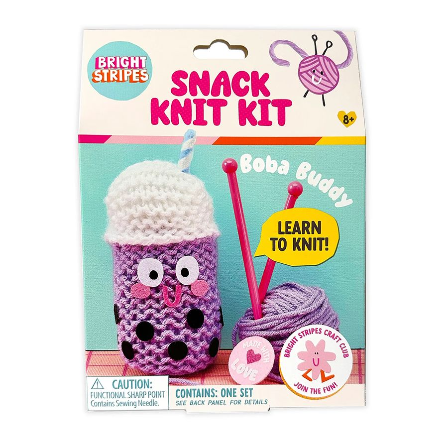 Snack Knit Kit - Boba Buddy