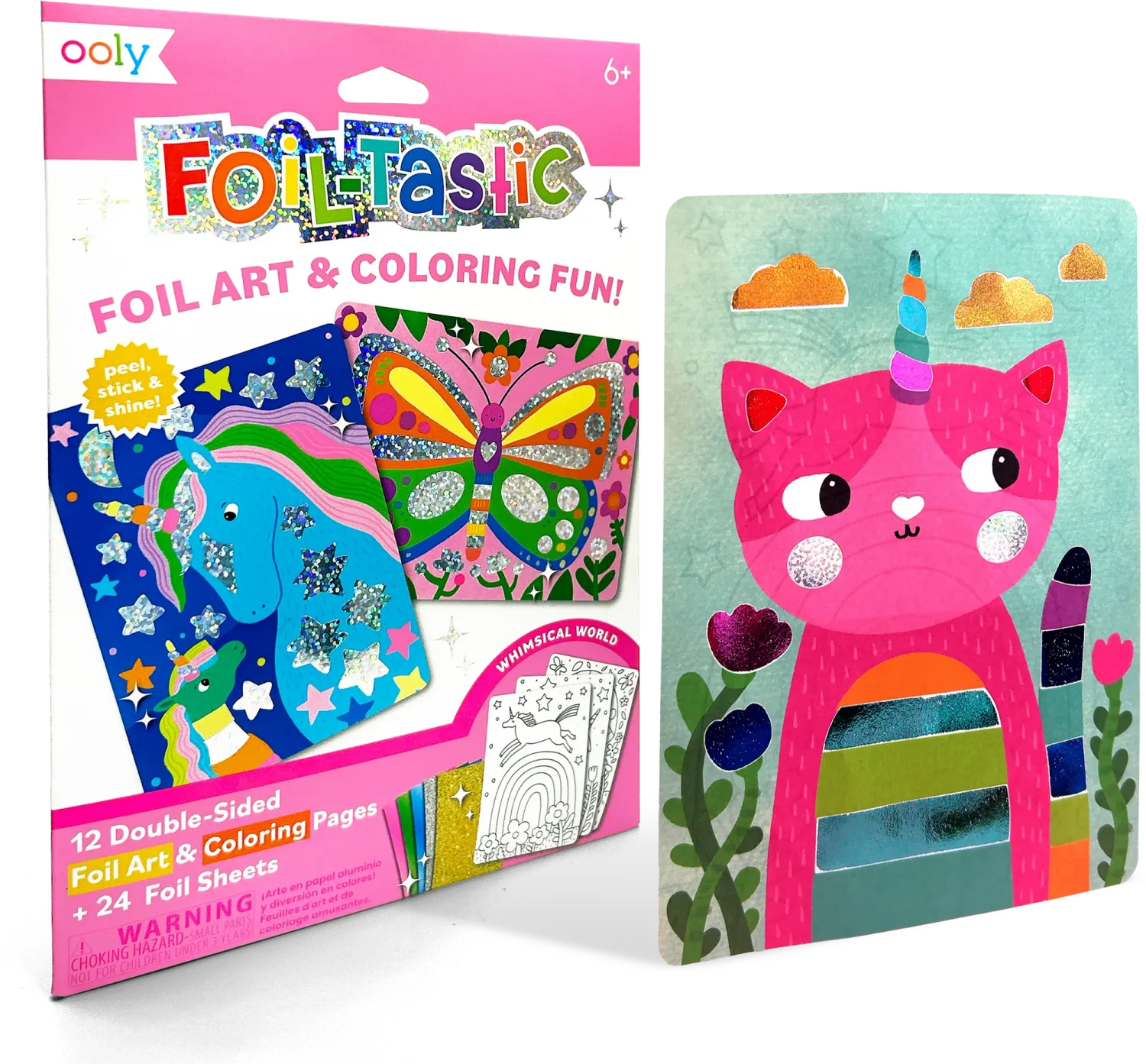 Foil-tastic: Foil Art &amp; Coloring Fun - Whimsical