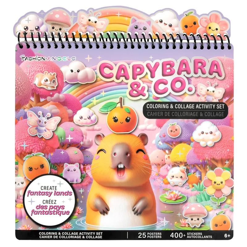 Capybara &amp; Co. Sticker &amp; Coloring Set