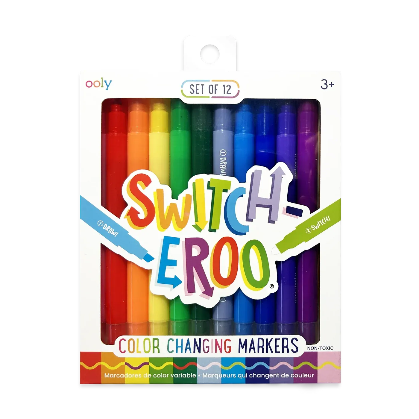 Switch-eroo!: Color-Changing Markers (Set of 12)