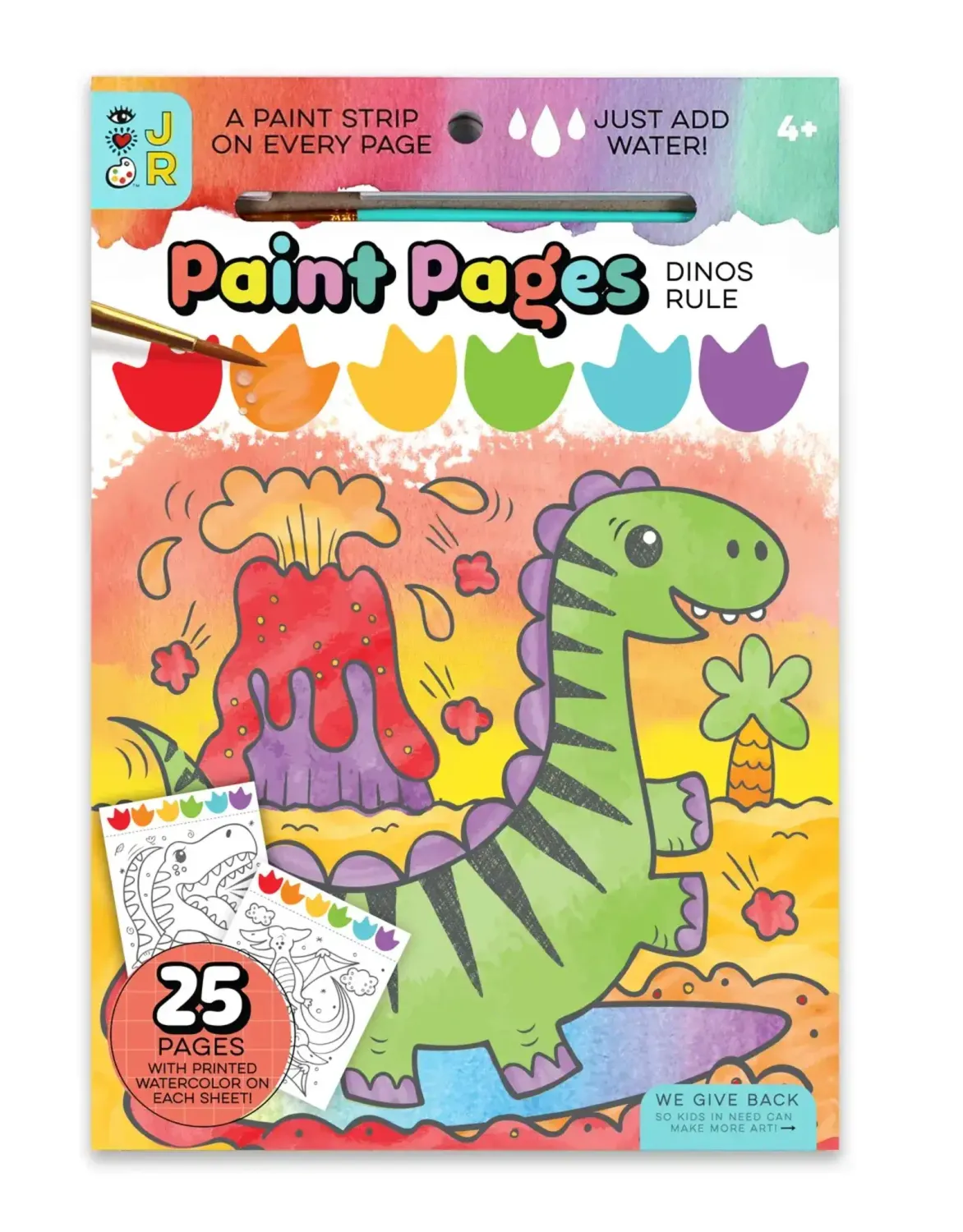 Paint Pages- Dinos Rule