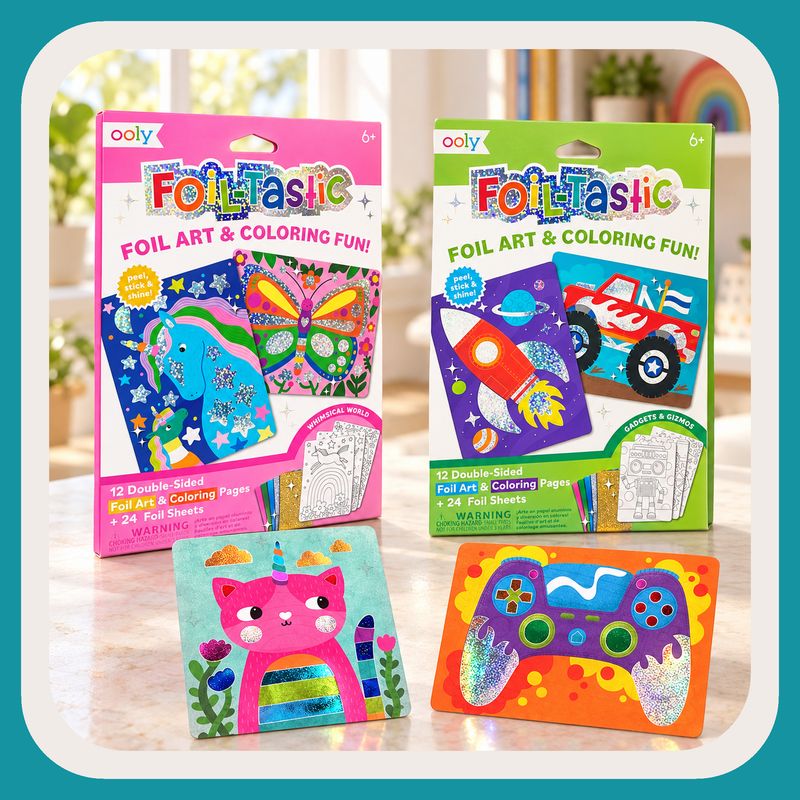 Foil-tastic: Foil Art &amp; Coloring Fun