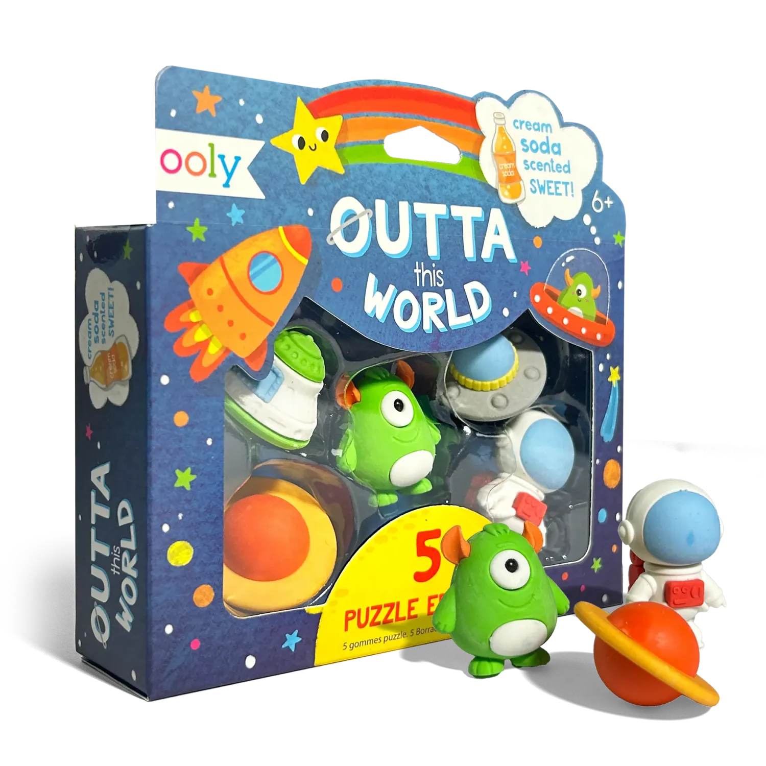 Outta This World: Scented Erasers (Set of 5)