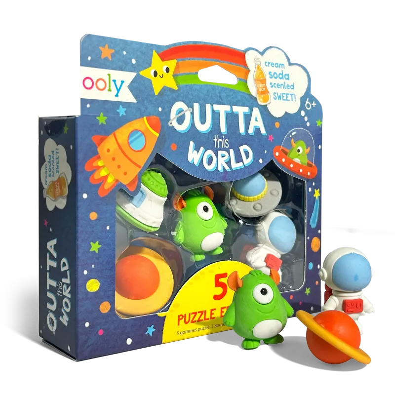 Outta This World: Scented Erasers (Set of 5)