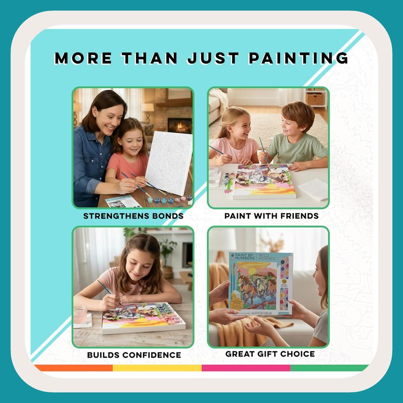 Paint By Numbers- Butterflies + Blooms
