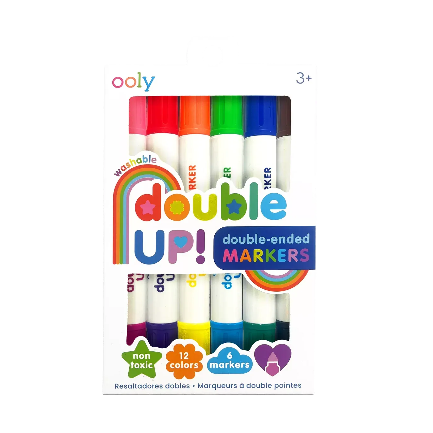Double Up!: Double-Ended Markers (Set of 6 / 12 Co
