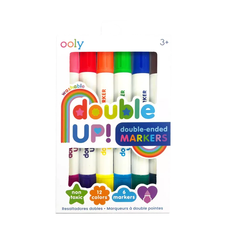 Double Up!: Double-Ended Markers (Set of 6 / 12 Co