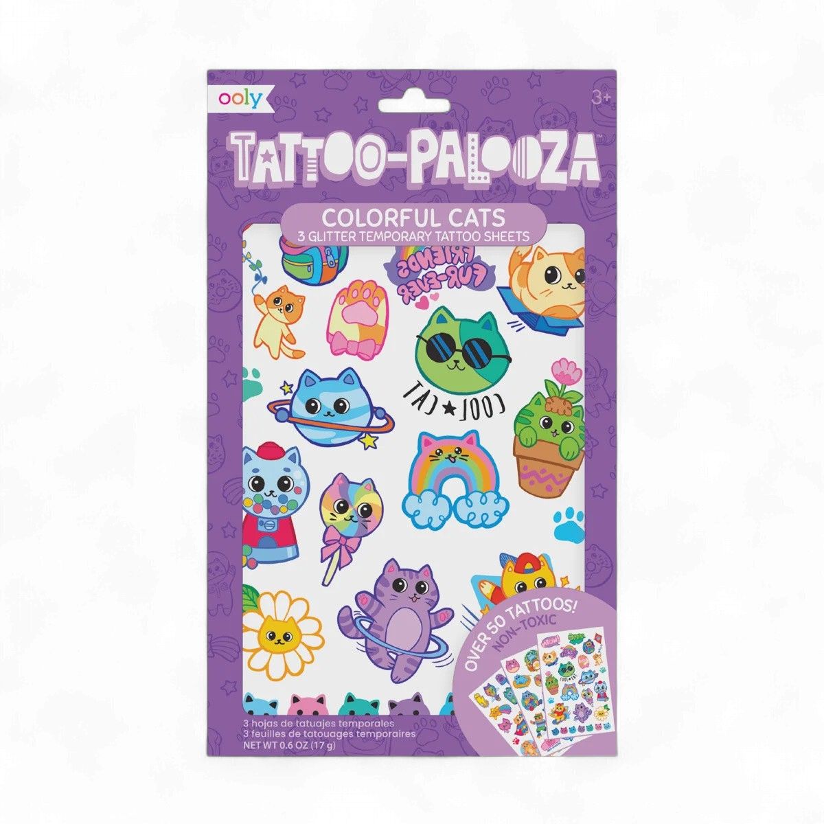 Tattoo Palooza Mini Temporary Tattoos, Theme: Susie