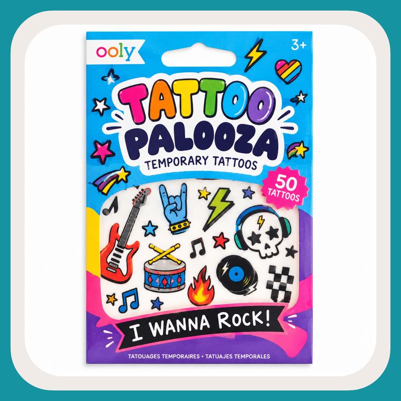 Tattoo Palooza Mini Temporary Tattoos