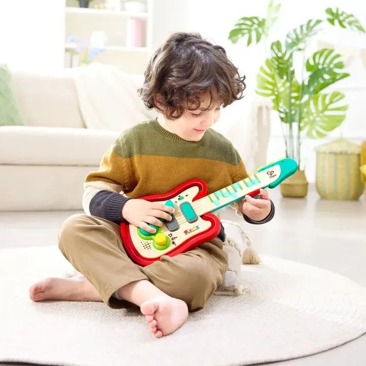 Rainbow Rock Guitar (Pixelz)