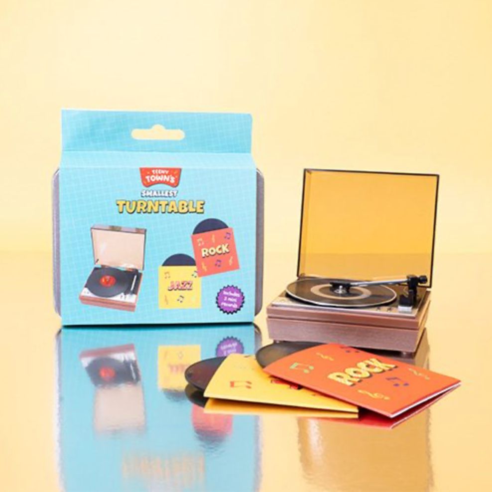 Teeny Town Tiny Turntable