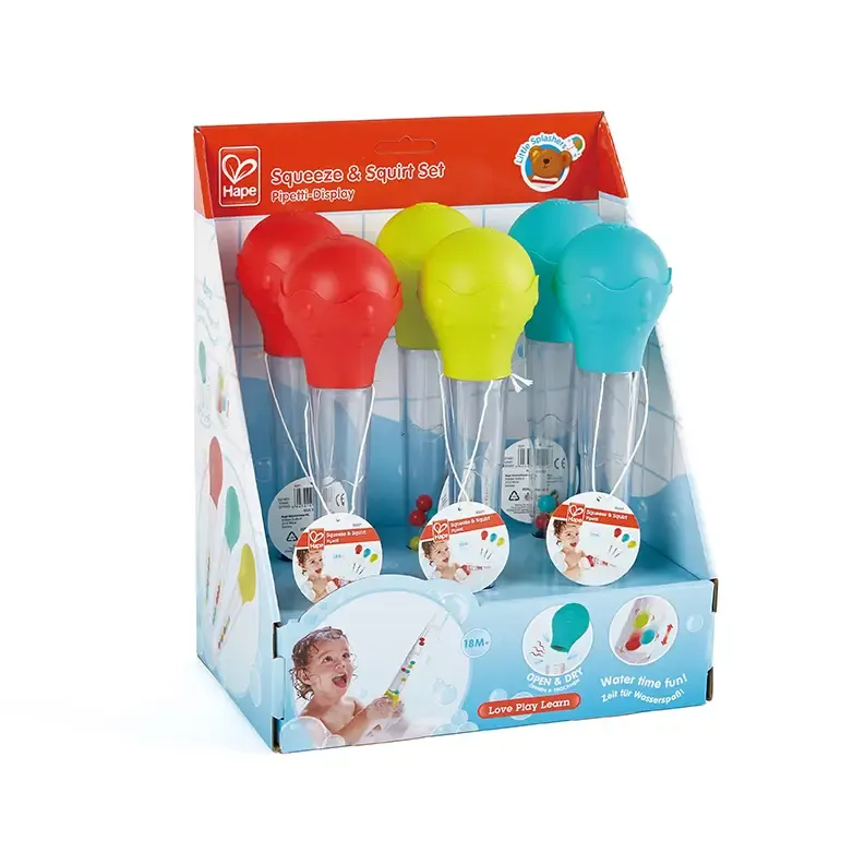 Squeeze &amp; Squirt Set (6 pcs/ Display - 3 Styles)
