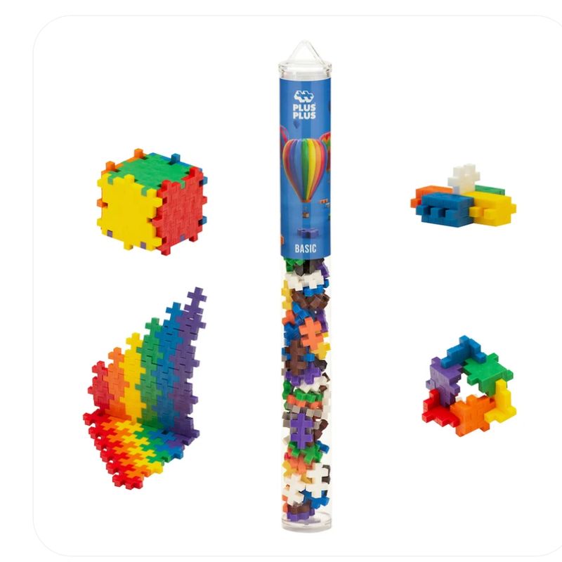 Plus Plus Tube - 15 Piece Basic Set