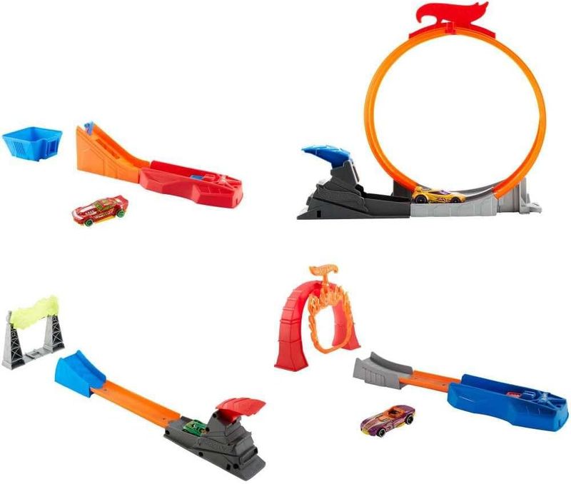 Hot Wheels Action Classic Stunt Set Asst
