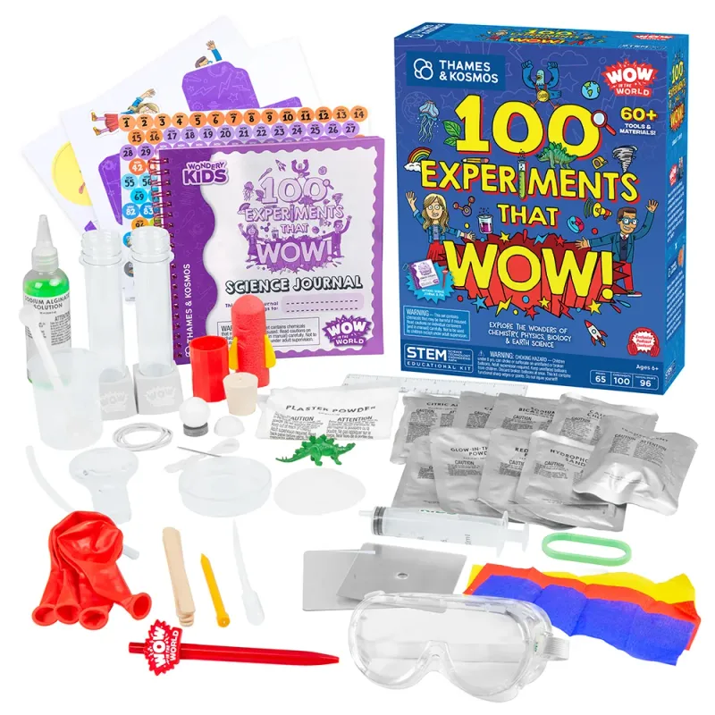 Wow in the World: 100 Experiments That WOW!