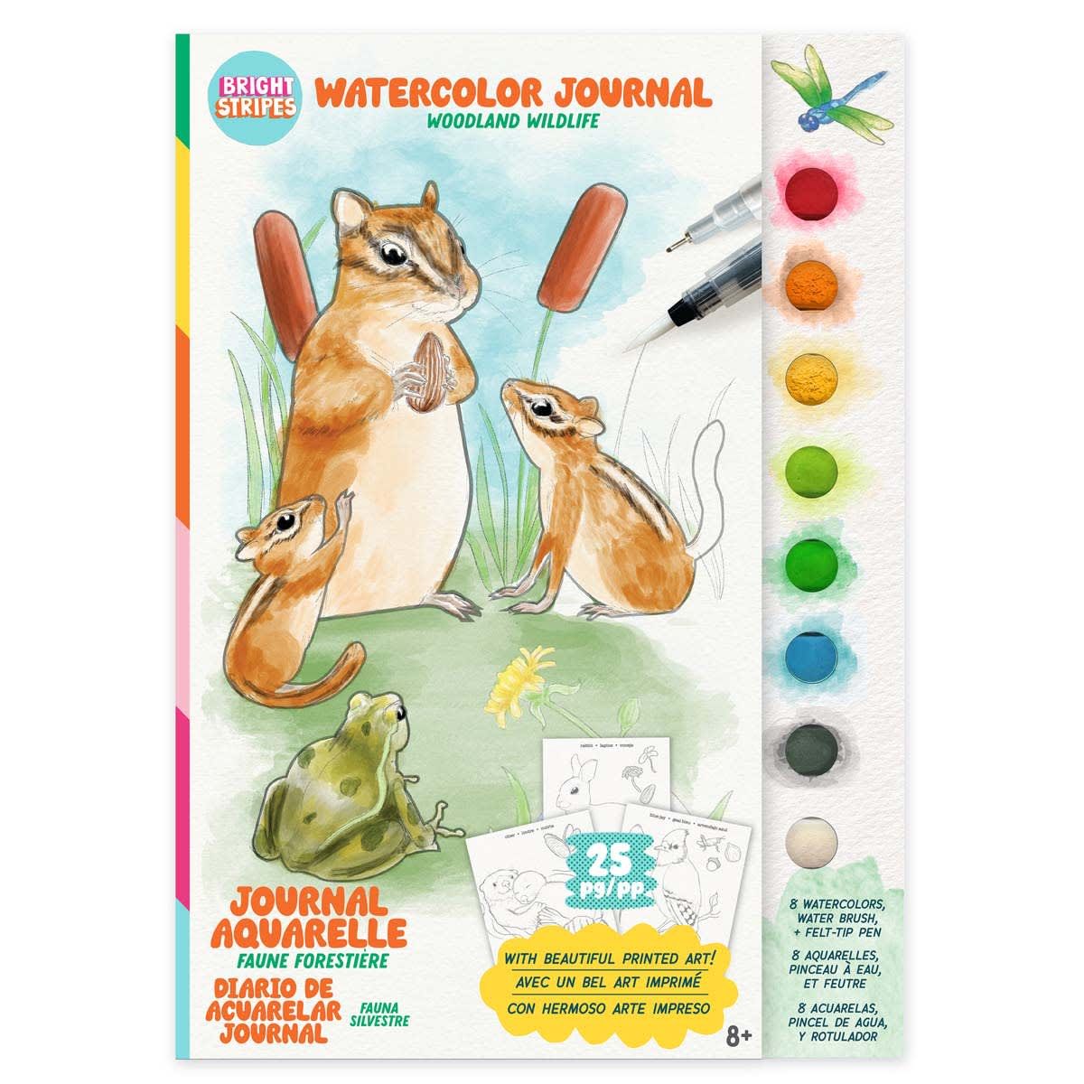 Watercolor Journal, Theme: Fauna