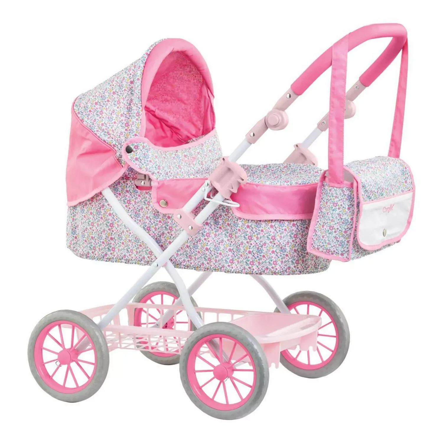BB14" &amp; 17" &amp; 20" Carriage - Bright Pink Floral