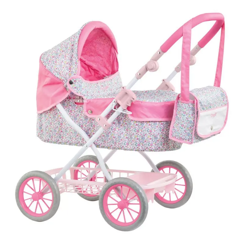 BB14" &amp; 17" &amp; 20" Carriage - Bright Pink Floral