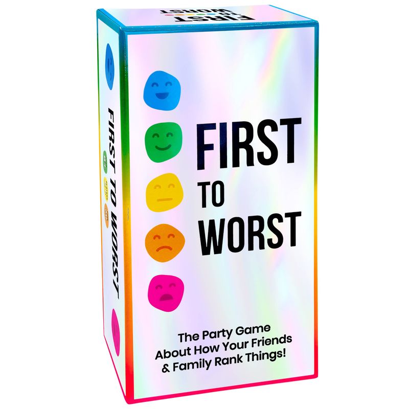 FIRST TO WORST: How Your Friends &amp; Family Rank Things Game
