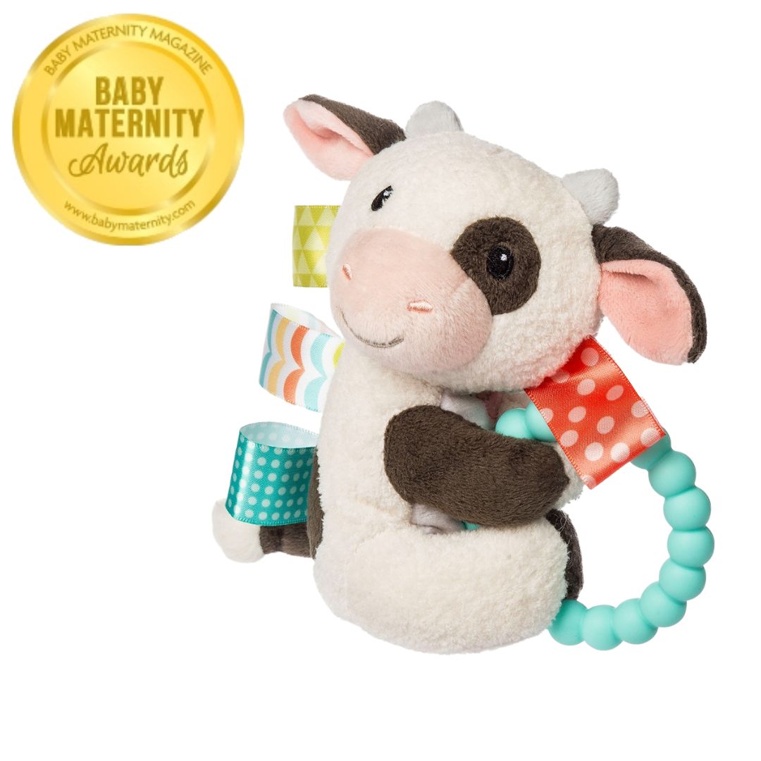 Taggies Teether Rattle, Character: Buttercup Cow