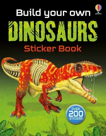 Build Your Own  Sticker Book, Theme: DINOSAURS