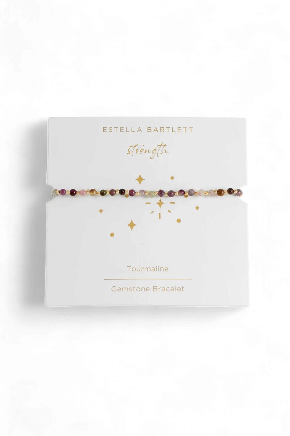 Amelia Bracelet Gold Plated with Tourmaline